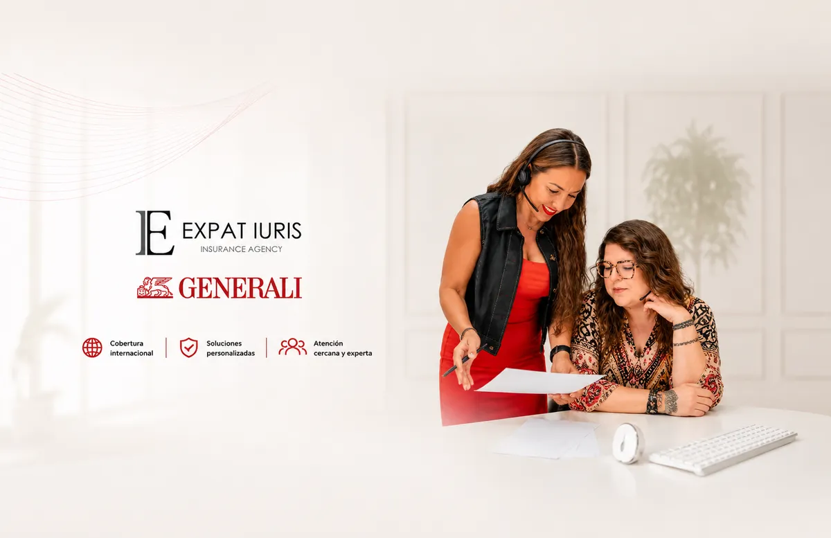 Expat Iuris Insurance Agency team advising expat clients in Marbella with personalised GENERALI insurance solutions.